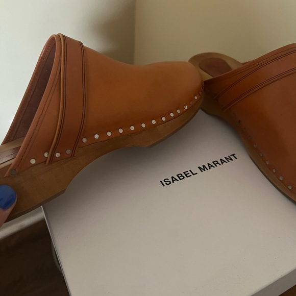 Isabel marant classic Woden clogs size 9/40 - Picture 7 of 11